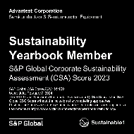 Selected for S&P Sustainability Yearbook 2024